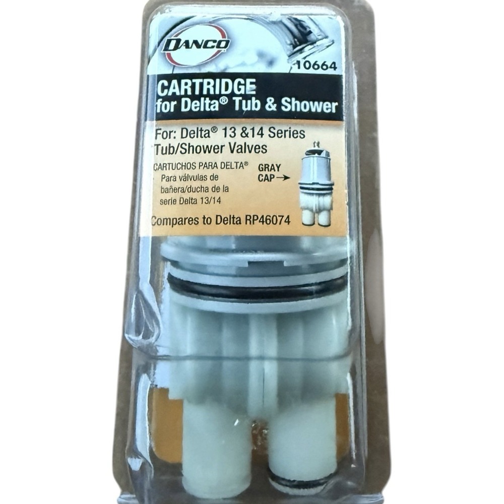 Danco 10664 Cartridge for Delta 13/14 Series Tub & Shower Valve RP46074 New